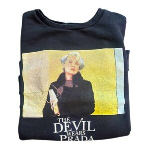 ZARA x The Devil Wears Prada Sweatshirt Limited Edition Size Small Street Wear